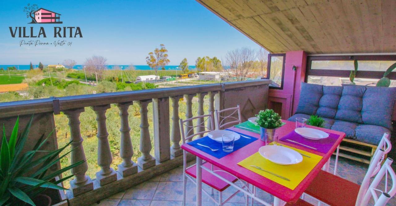Villa Rita - Casa Vista Mare - Vasto Punta Penna Exterior foto
